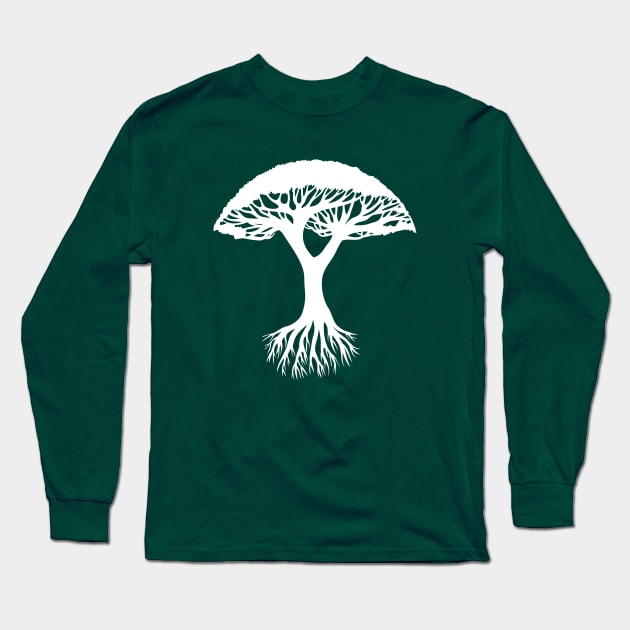 Umbrella Tree Long Sleeve T-Shirt by AVEandLIA